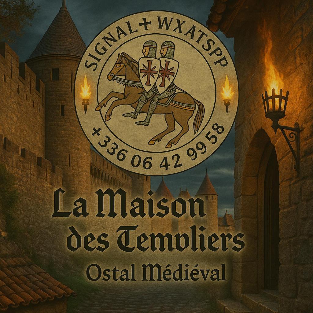 La Maison Des Templiers ~ Ostal Medieval ~ Logis Enchantes カルカソンヌ エクステリア 写真